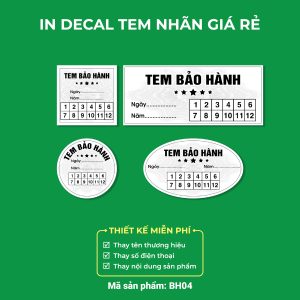 Tem bảo hành BH04