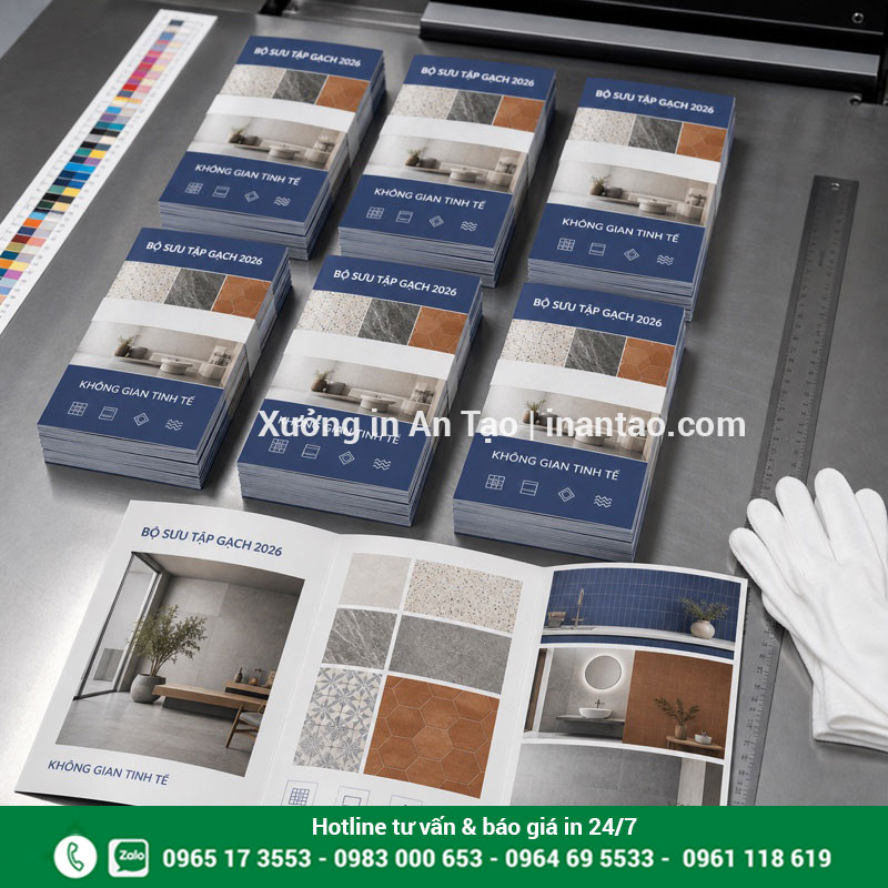Quy trình kiểm tra thành phẩm in brochure tại xưởng Kiểm tra chất lượng và đóng gói brochure sau khi in