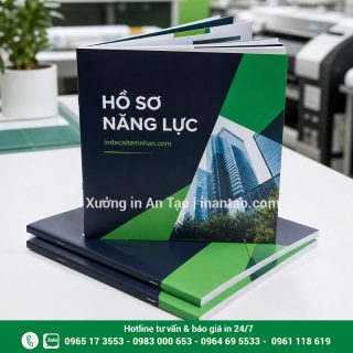 In profile công ty sắc nét, giá tốt theo yêu cầu tại TPHCM